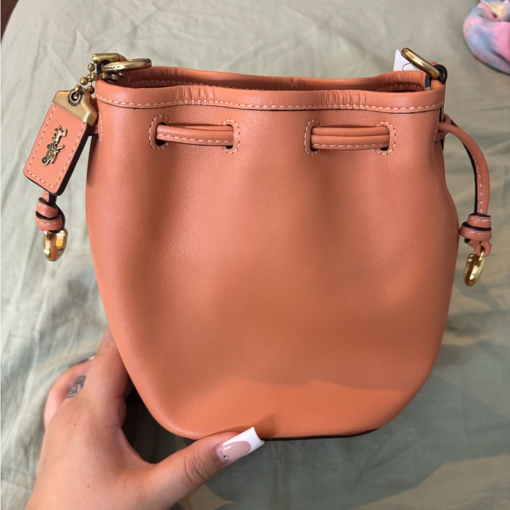 Coach bucket purse